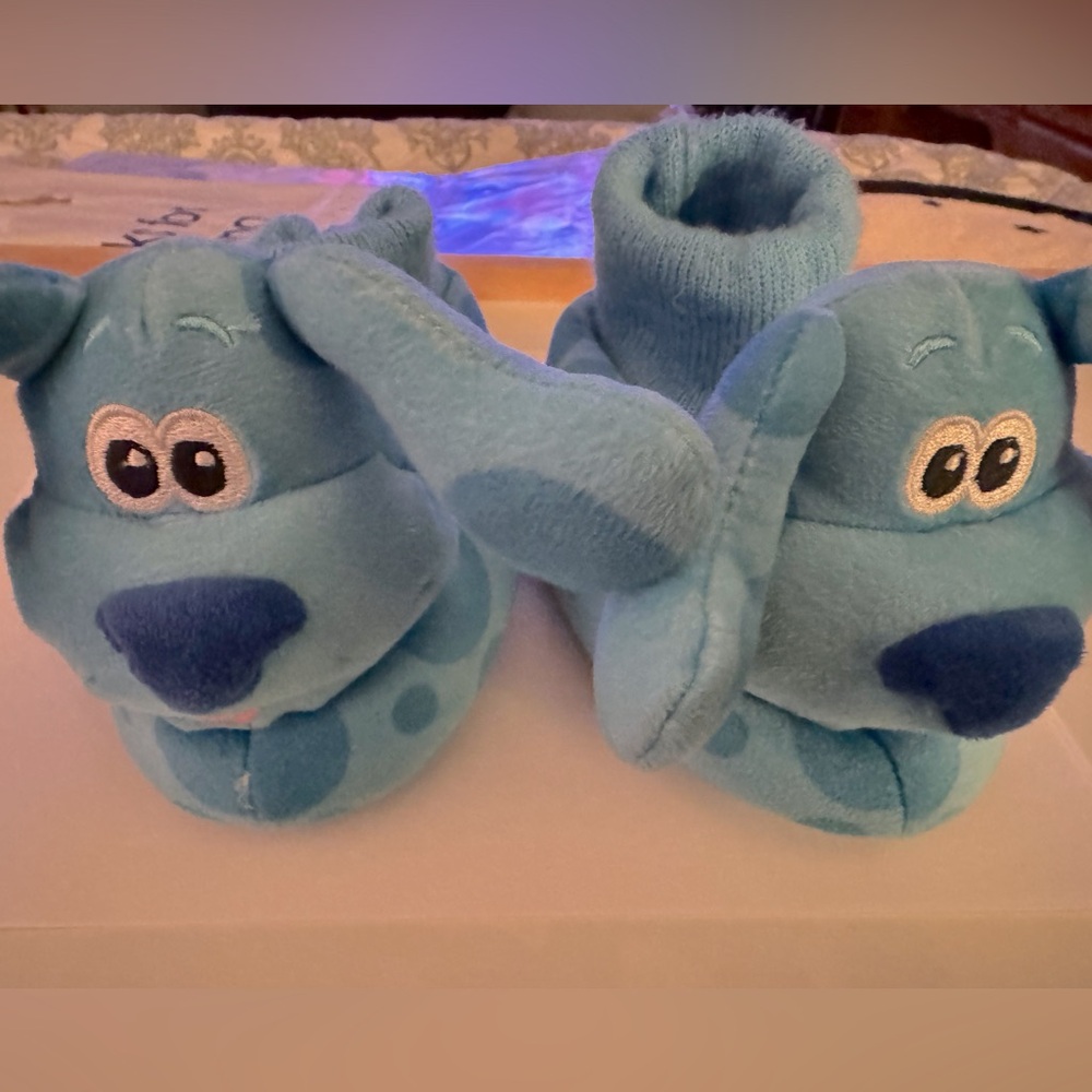 Blues Clues & You Toddler Slippers Size 7/8